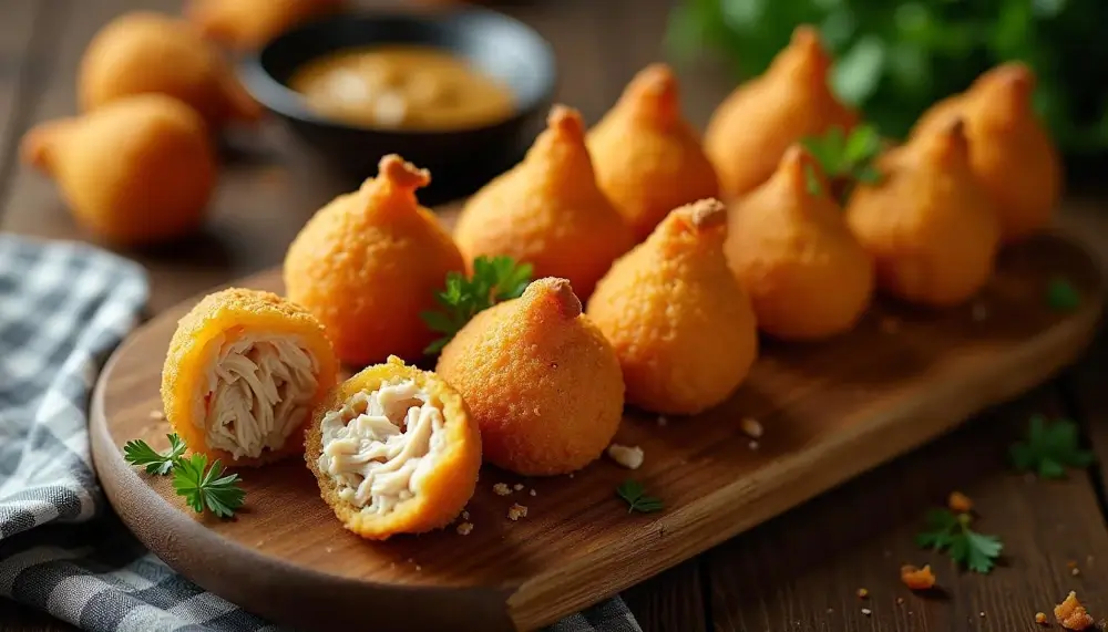 Coxinha (brazil csirkés krokett)