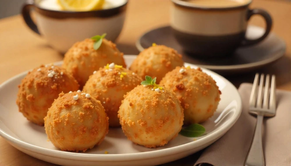 Citromos túrógombóc vaníliás joghurttal